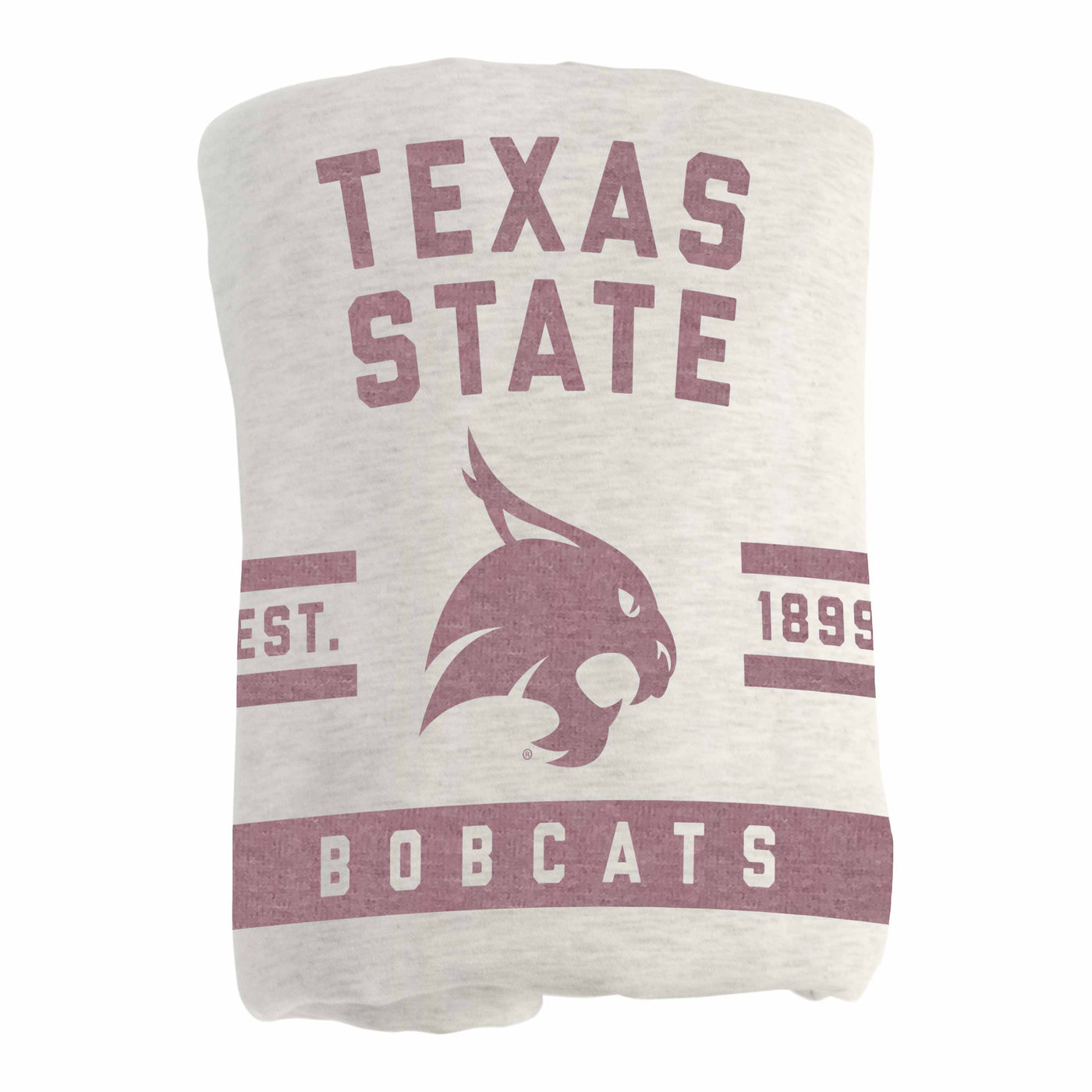 Texas State Oatmeal Sweatshirt Blanket