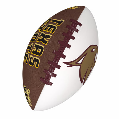 Texas State Official-Size Autograph Football - Logo Brands