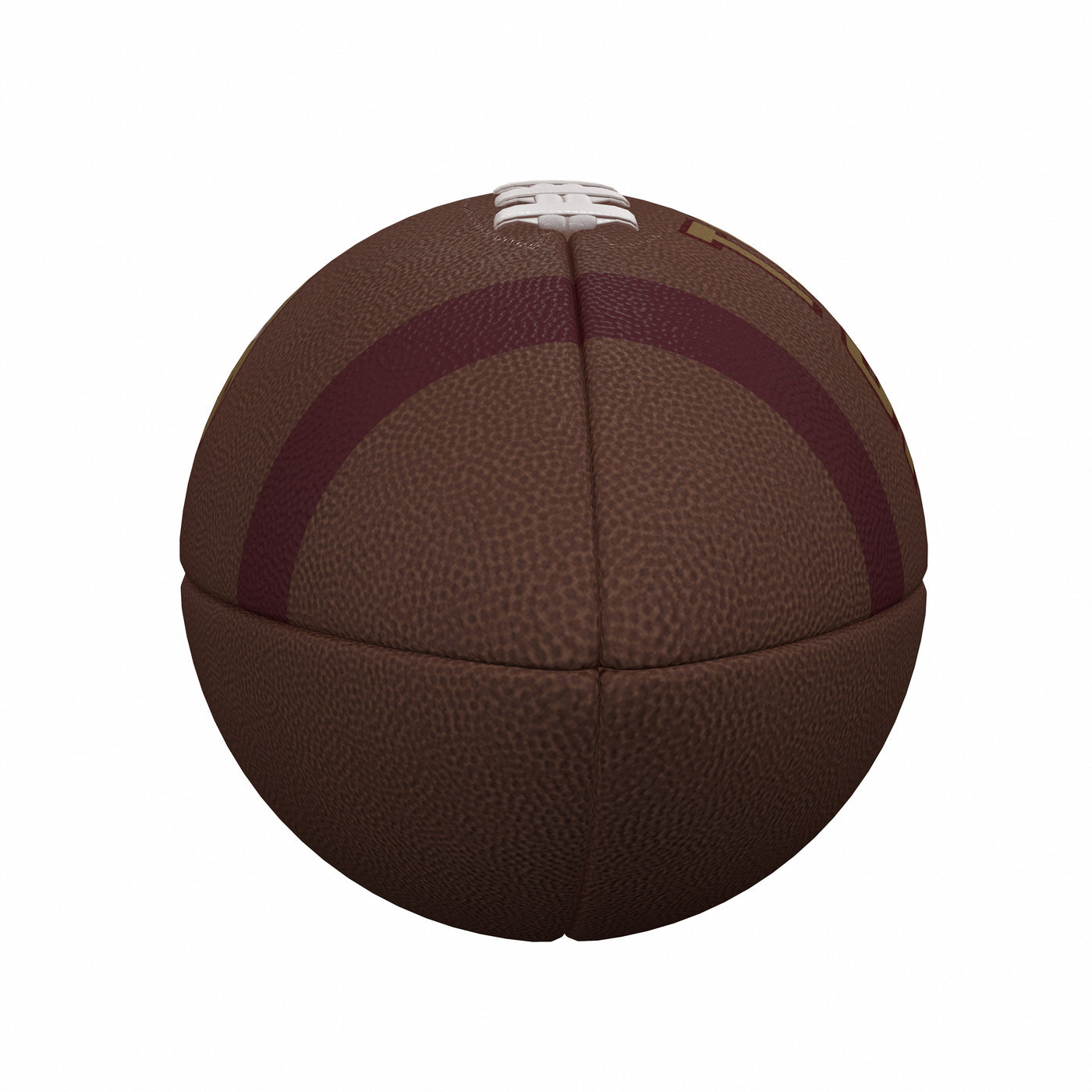 TX State Team Stripe Official-Size Composite Football
