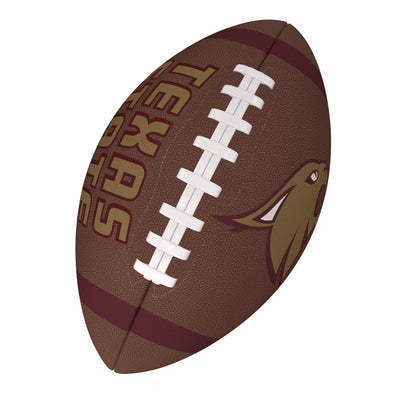 TX State Team Stripe Official-Size Composite Football
