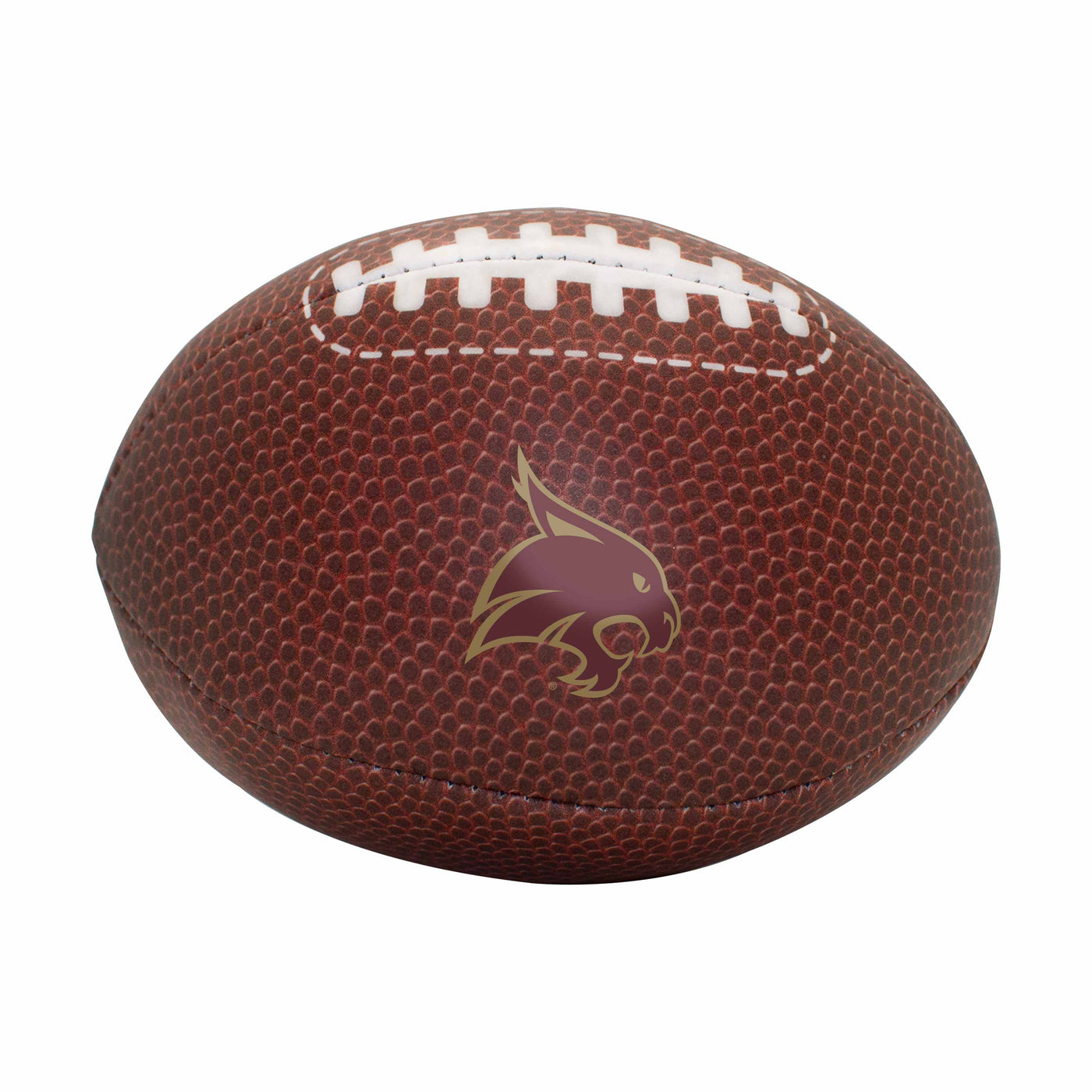 Texas State Composite Brown Micro Soft Football