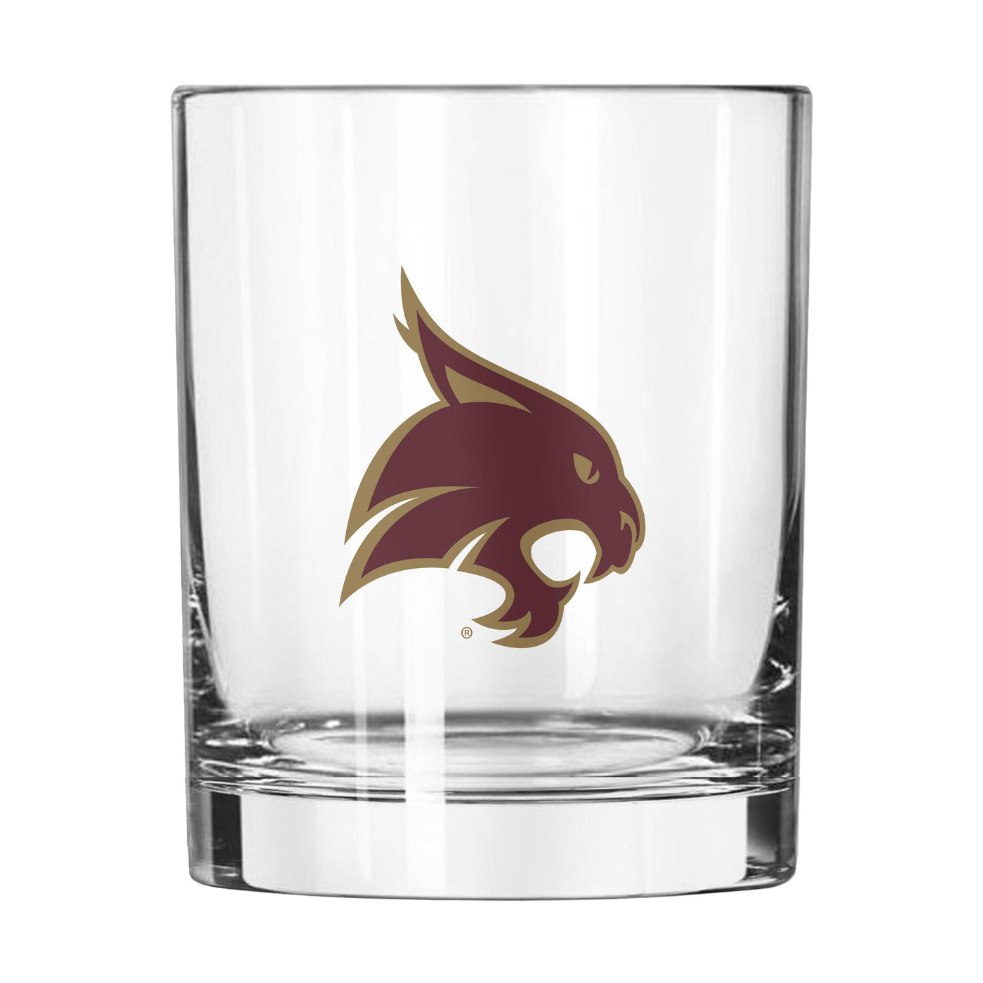 Texas State 14oz Gameday Rocks Glass