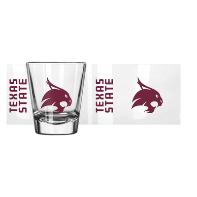 Texas State 2oz Gameday Shot Glass