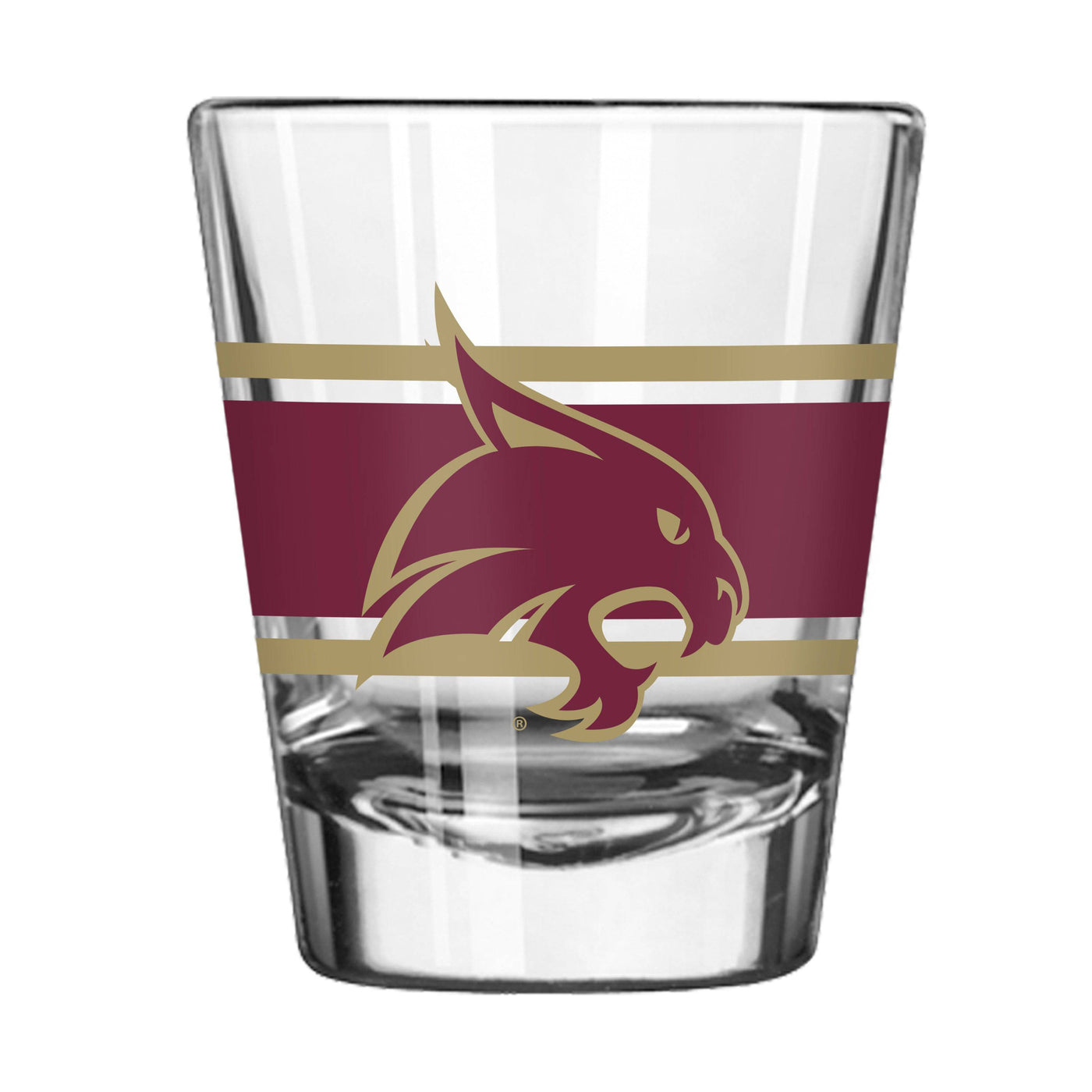 Texas State 2oz Stripe Shot Glass