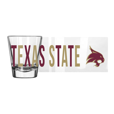 Texas State 2oz Overtime Shot Glass