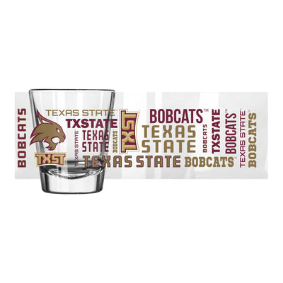 Texas State San Marcos 2oz Spirit Shot Glass