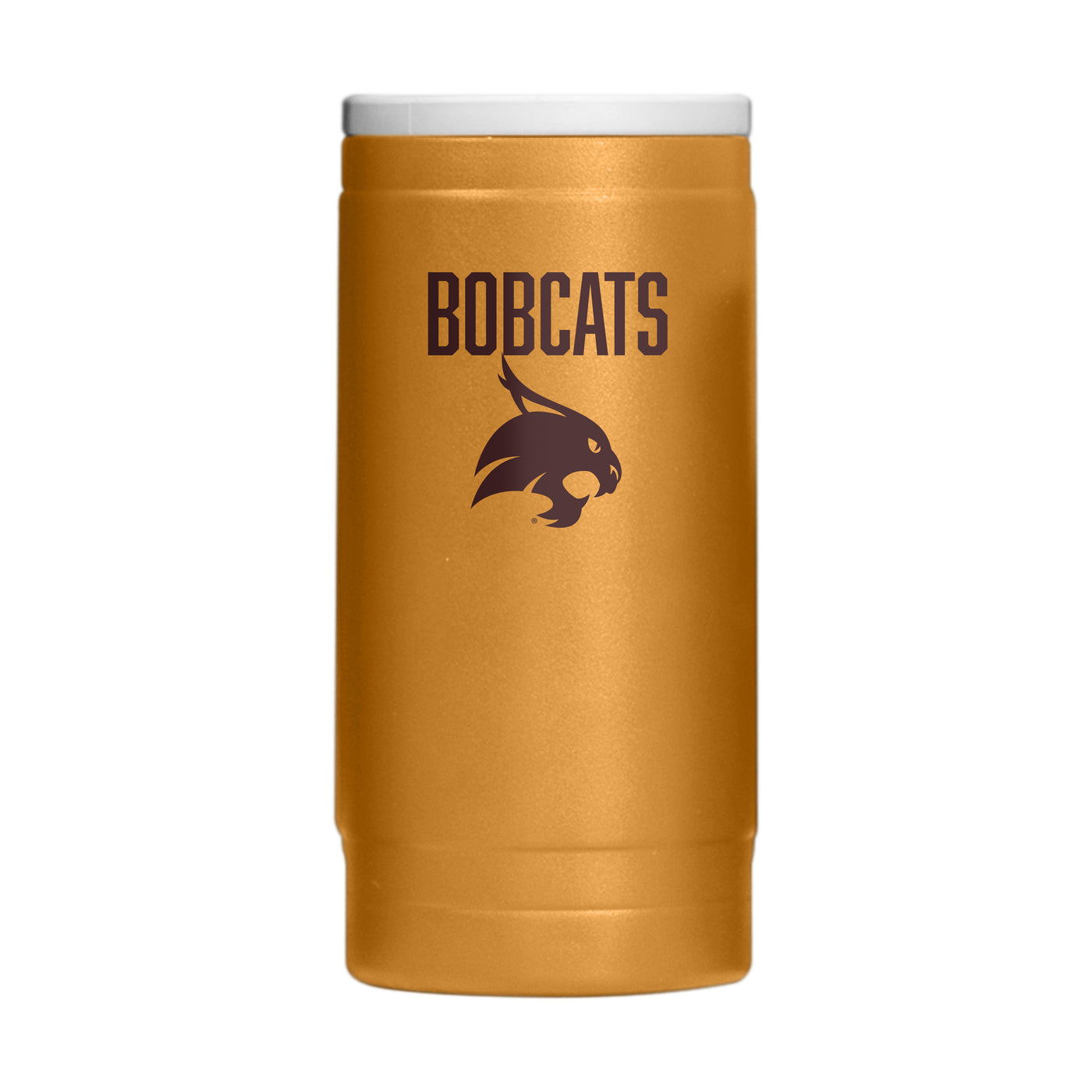 Texas State 12oz Oak Huddle Powdercoat SlimCan Coolie