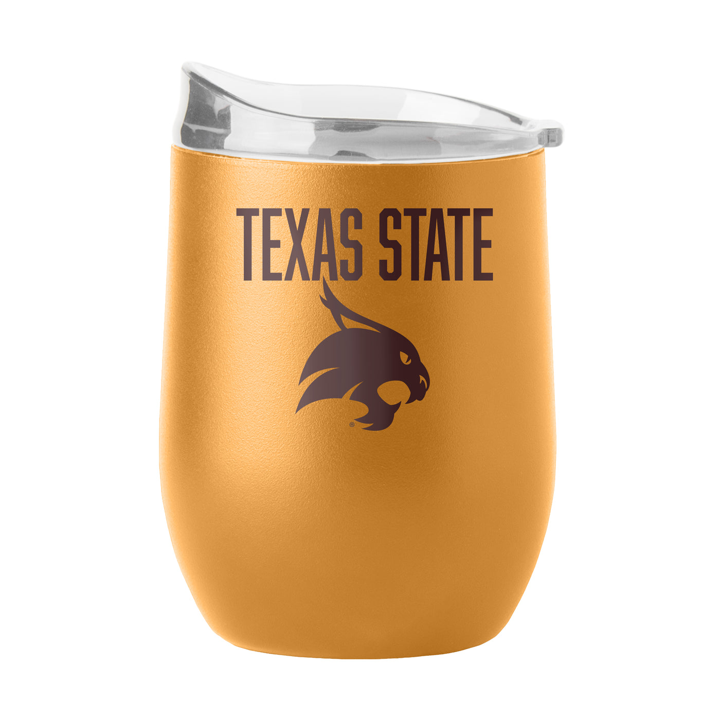 Texas State 16oz Huddle Powder Coat Curved Bev