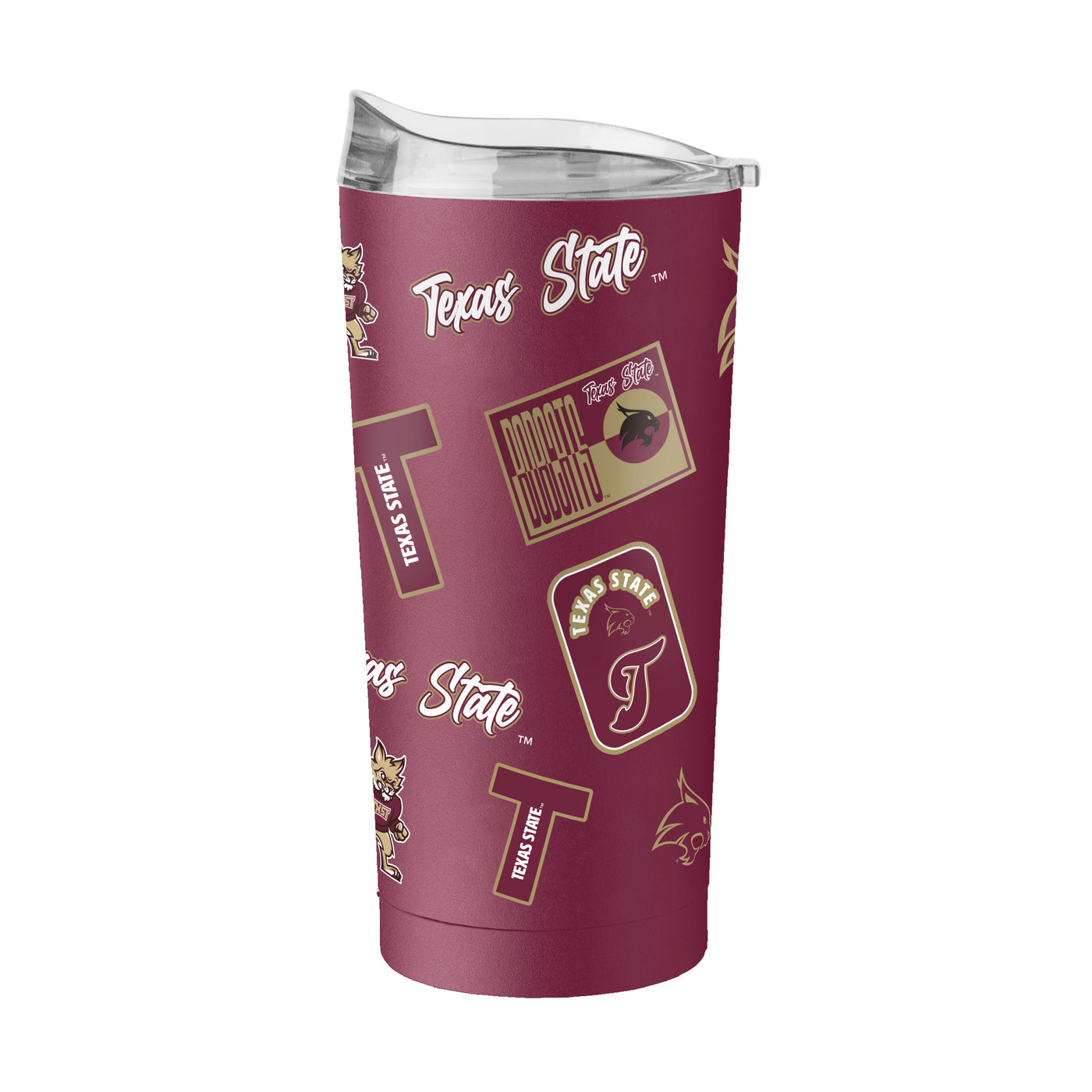 Texas State 20oz Dreamweave Powder Coat Tumbler