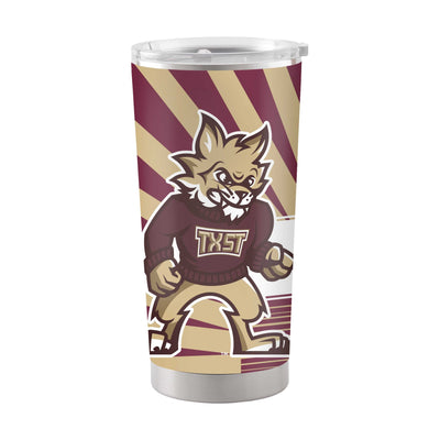 Texas State 20oz Mascot Stainless Tumbler