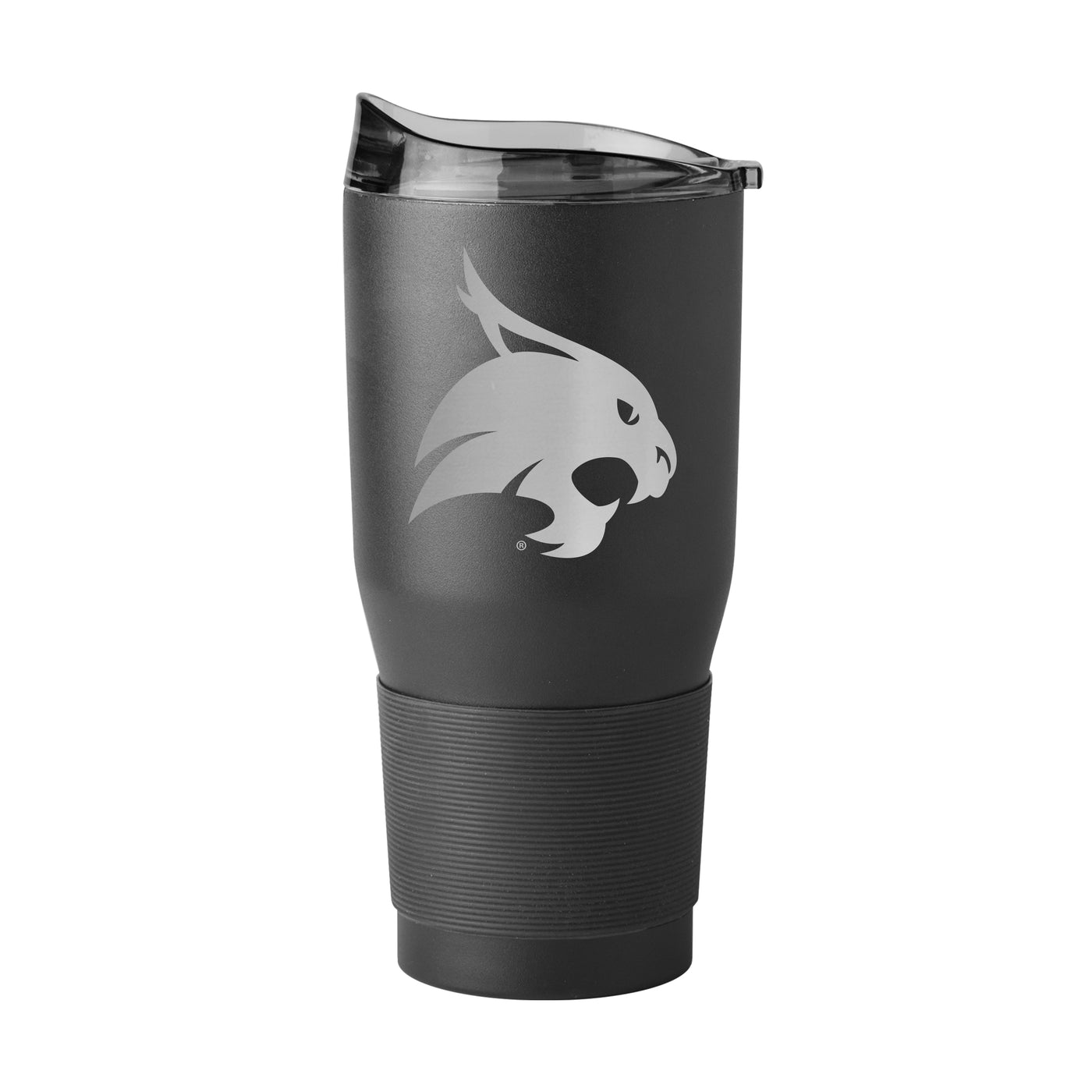 TX State GunMetal 30oz Black Powder Coat Tumbler
