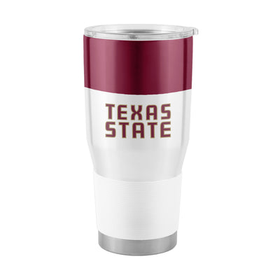Texas State 30oz Colorblock Stainless Steel Tumbler