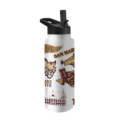 Texas State 34oz Native Quencher Bottle