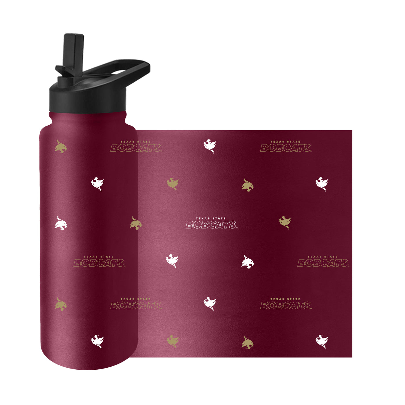 Texas State 34oz Step And Repeat Quencher Bottle