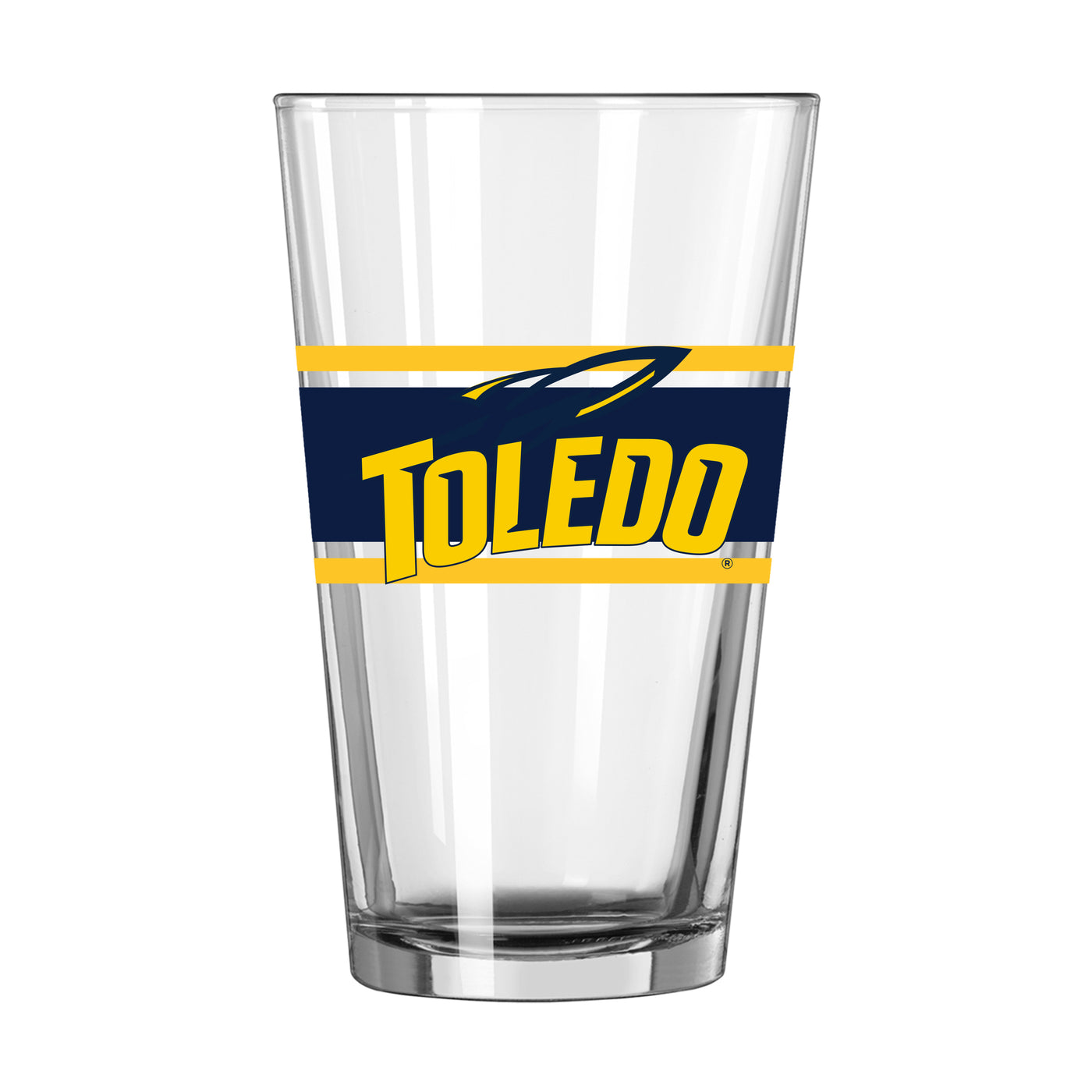 Toledo 16oz Stripe Pint Glass