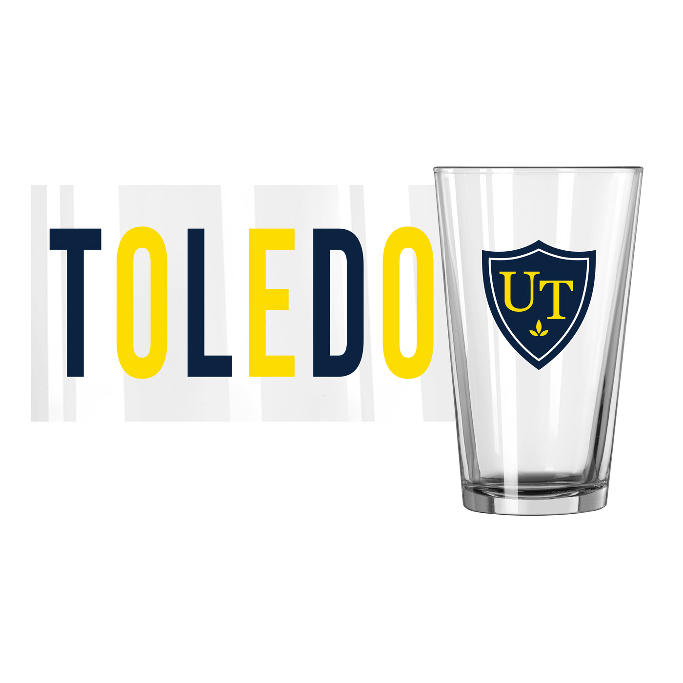 Toledo 16oz Overtime Pint Glass