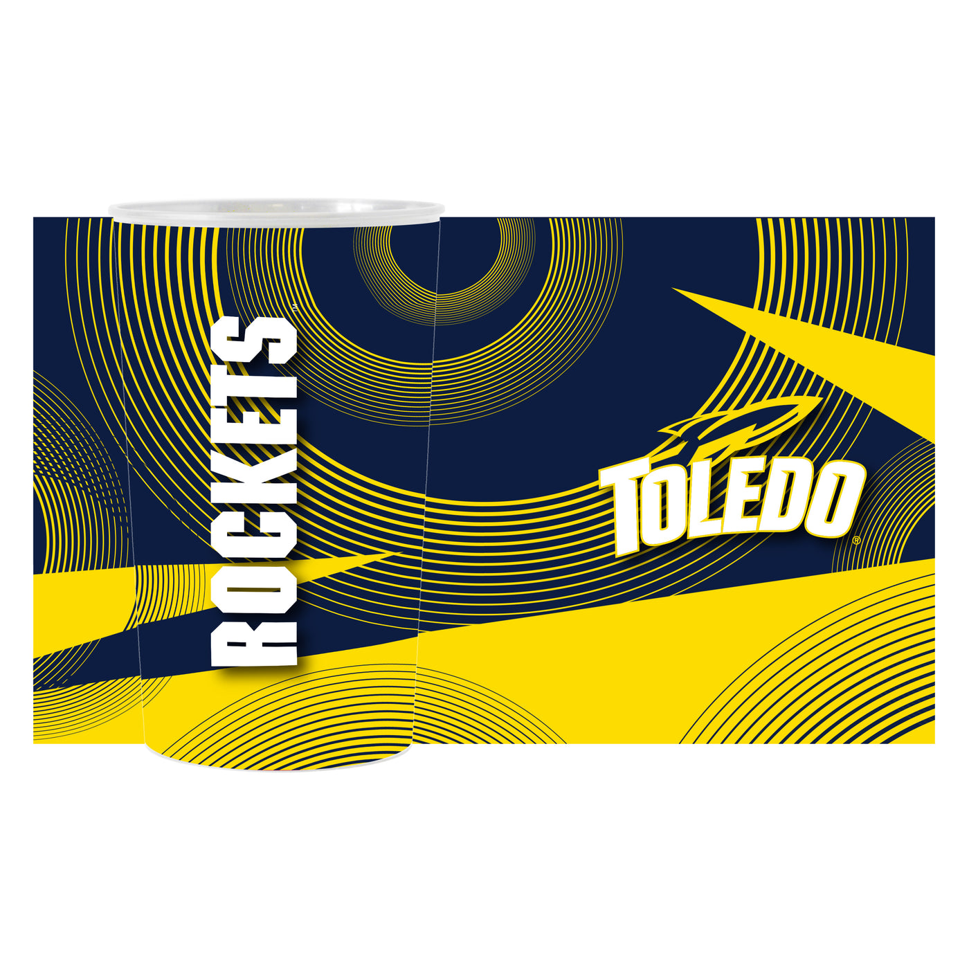 Toledo Geometric Hardwall Cup 4 Pack