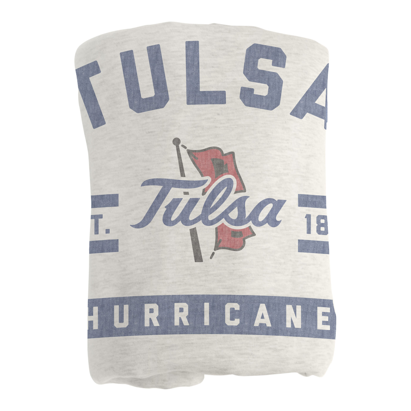 Tulsa Sublimated Sweatshirt Blanket