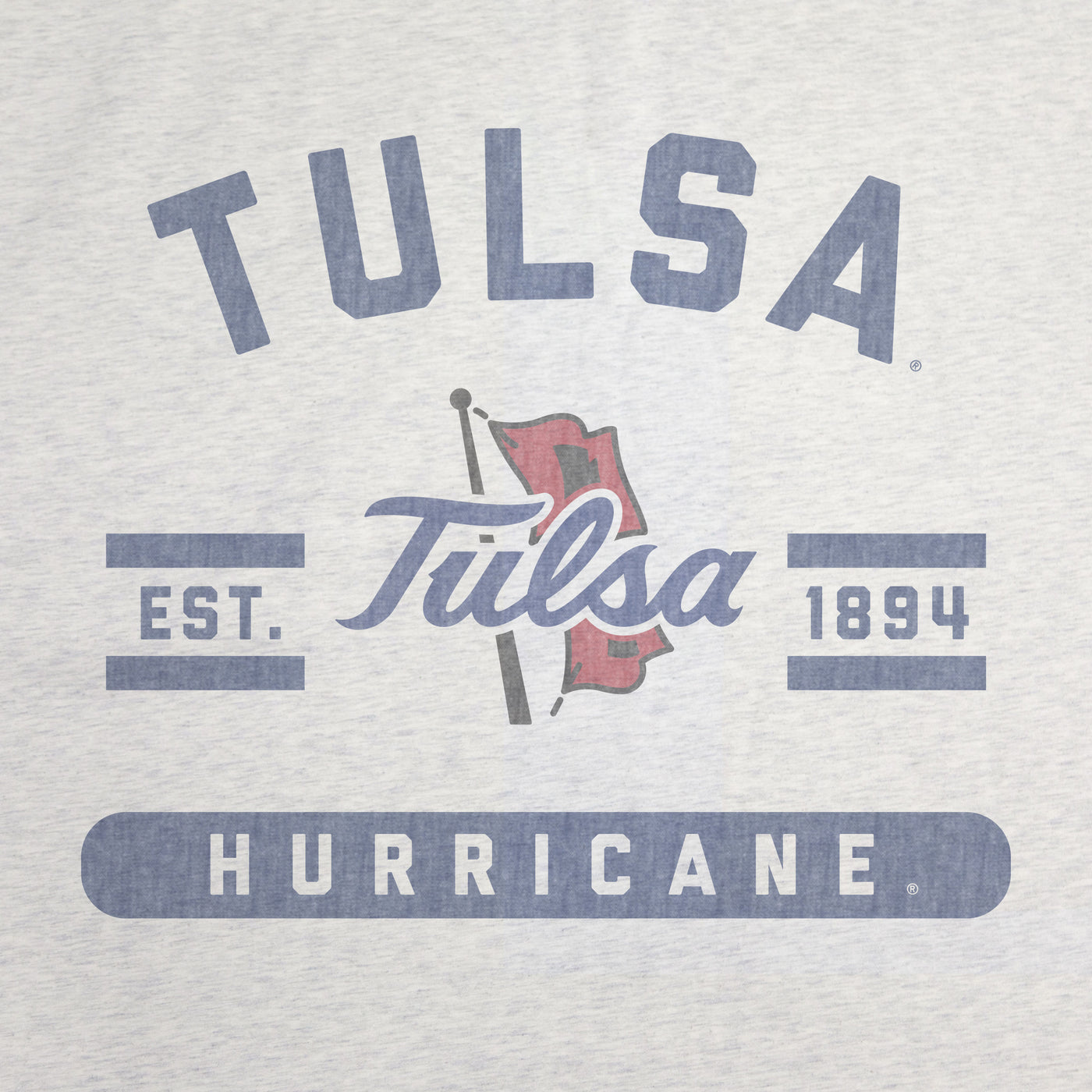 Tulsa Sublimated Sweatshirt Blanket