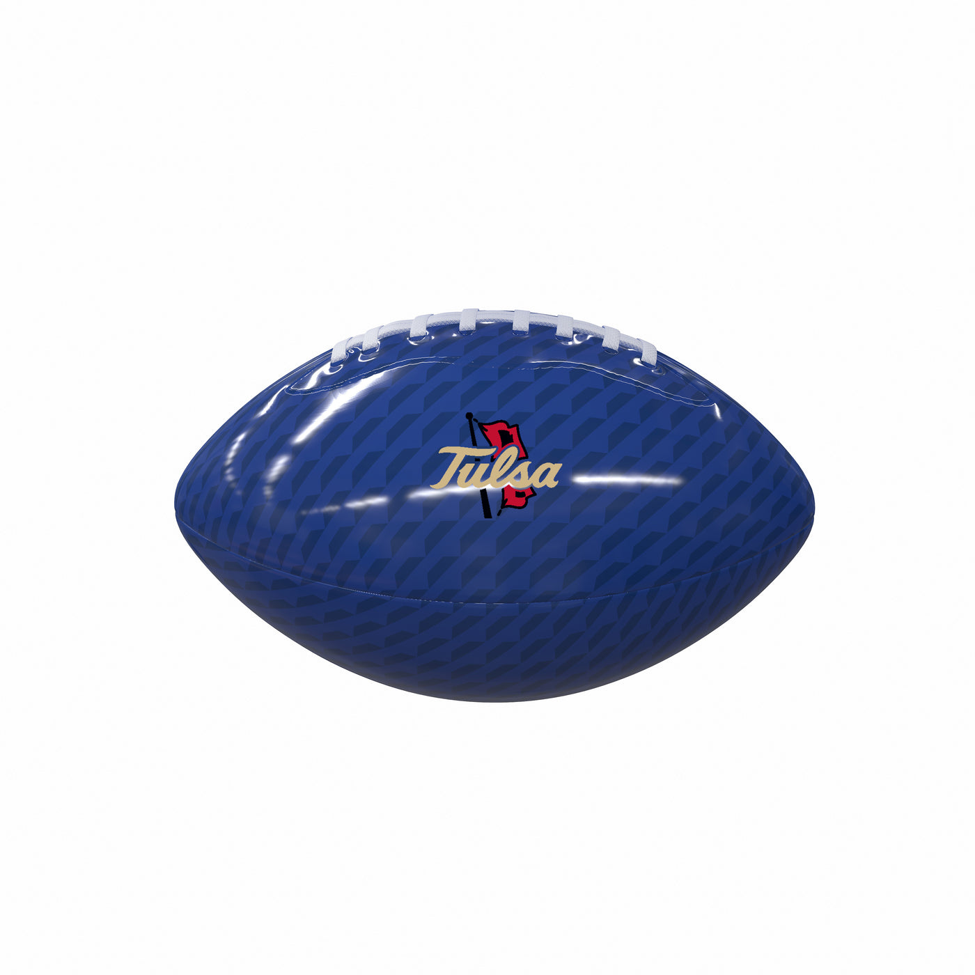 Tulsa Mini Size Carbon Fiber Glossy Football