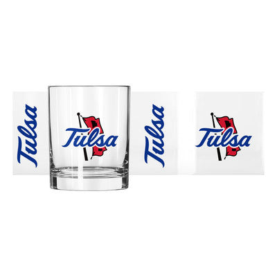 Tulsa 14oz Gameday Rocks Glass