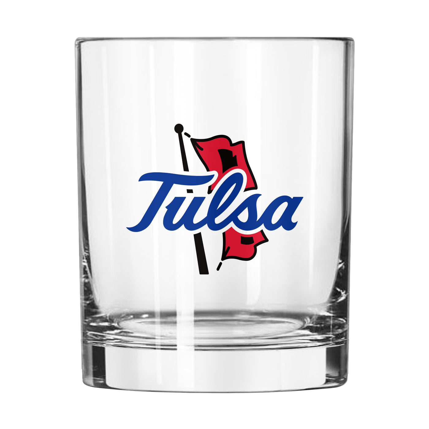 Tulsa 14oz Gameday Rocks Glass