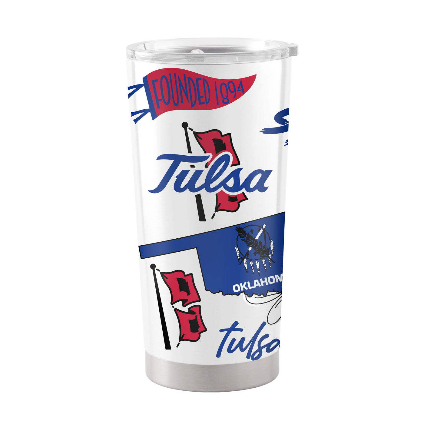 Tulsa 20oz Native Stainless Tumbler