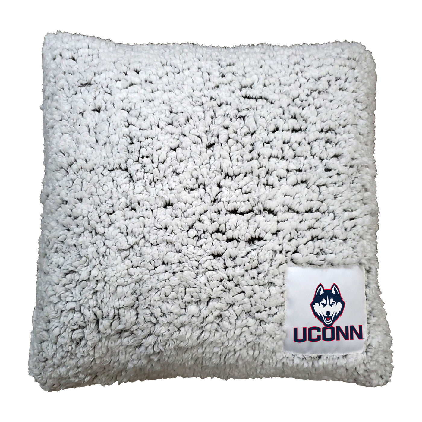 UConn Frosty Throw Pillow