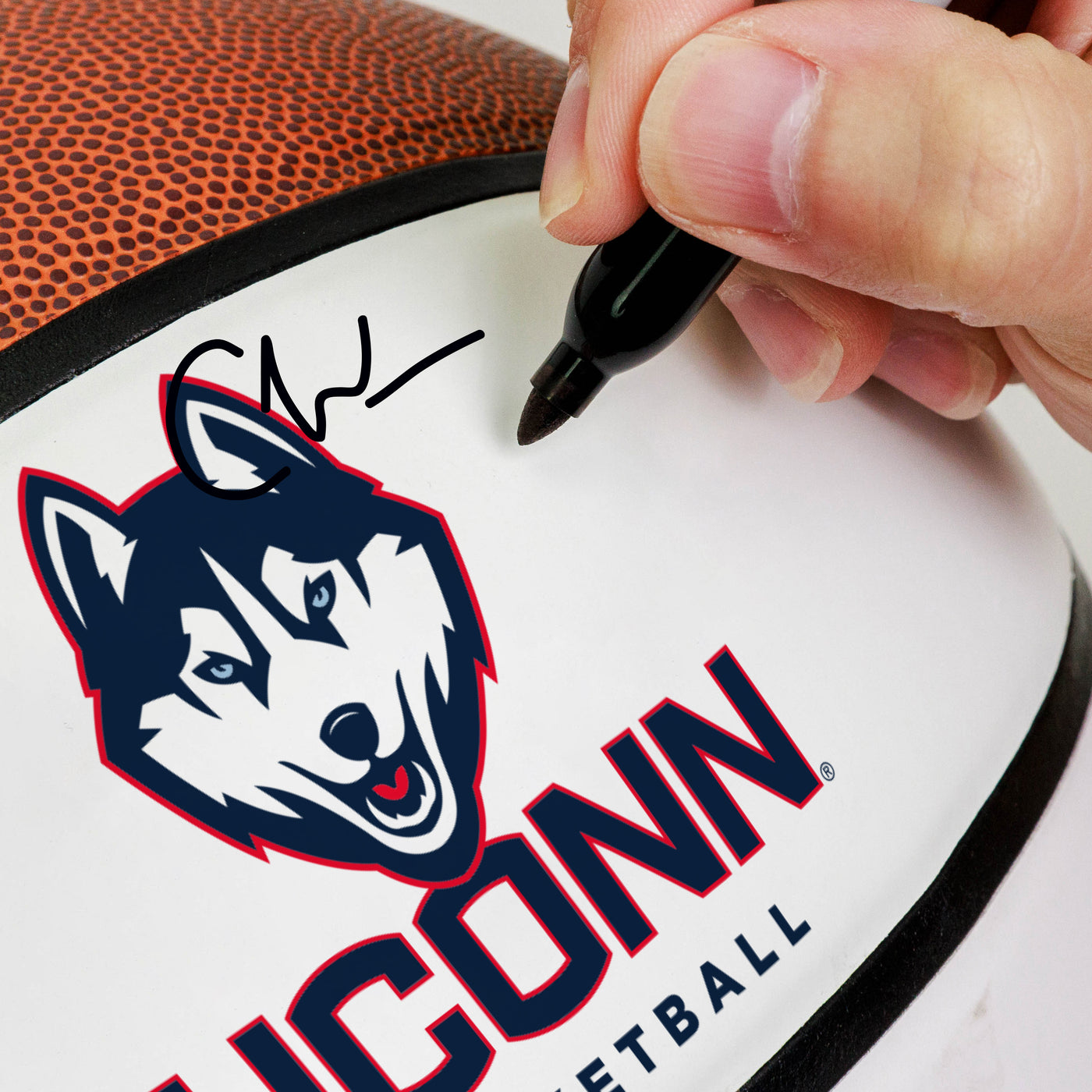 UConn Official-Size Autograph Basketball