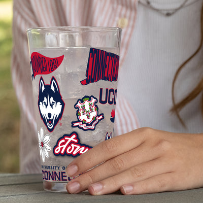 UConn 16oz Native Pint Glass