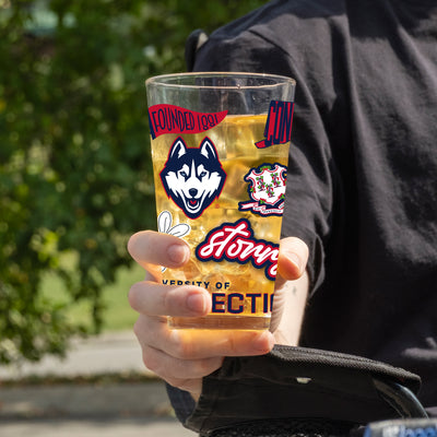 UConn 16oz Native Pint Glass