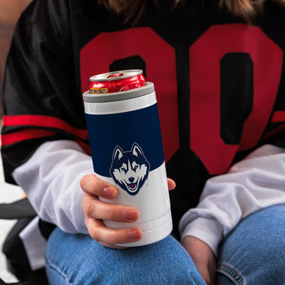 UConn 12oz Colorblock Slim Can Coolie