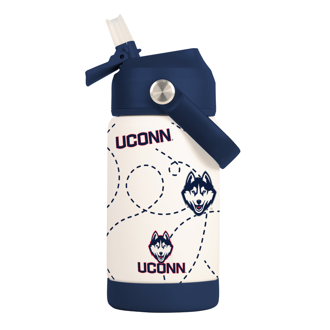 UConn 12oz Mascot SS Kids Bottle