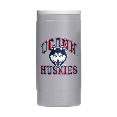 UConn 12oz Athletic Powder Coat Slim Can Coolie