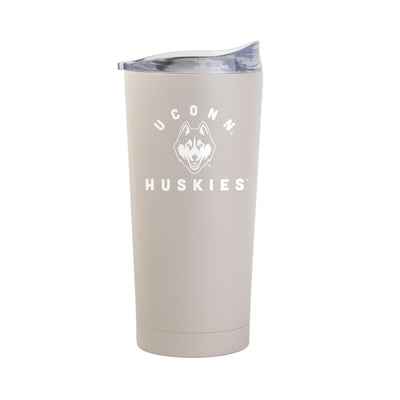 UConn 20oz Archway Sand Powder Coat Tumbler