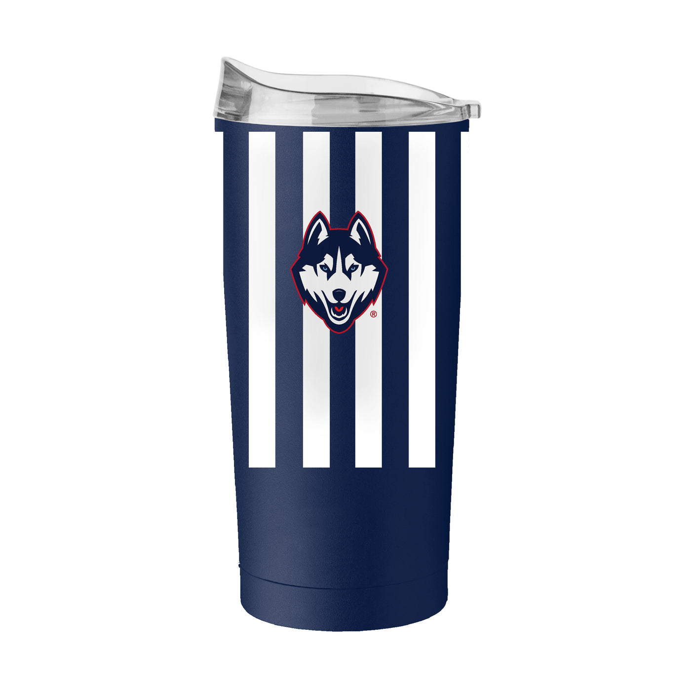 UConn 20oz Striped Powder Coat Tumbler
