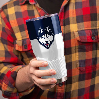 UConn 30oz Colorblock Stainless Steel Tumbler