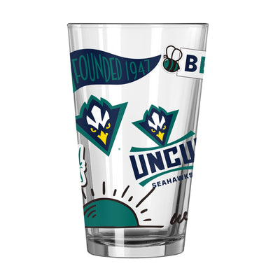 NC Wilmington 16oz Native Pint Glass