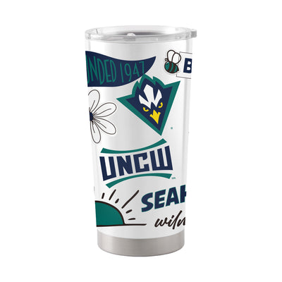 UNC Wilmington 20oz Native Stainless Tumbler