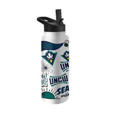 UNC Wilmington 34oz Native Quencher Bottle