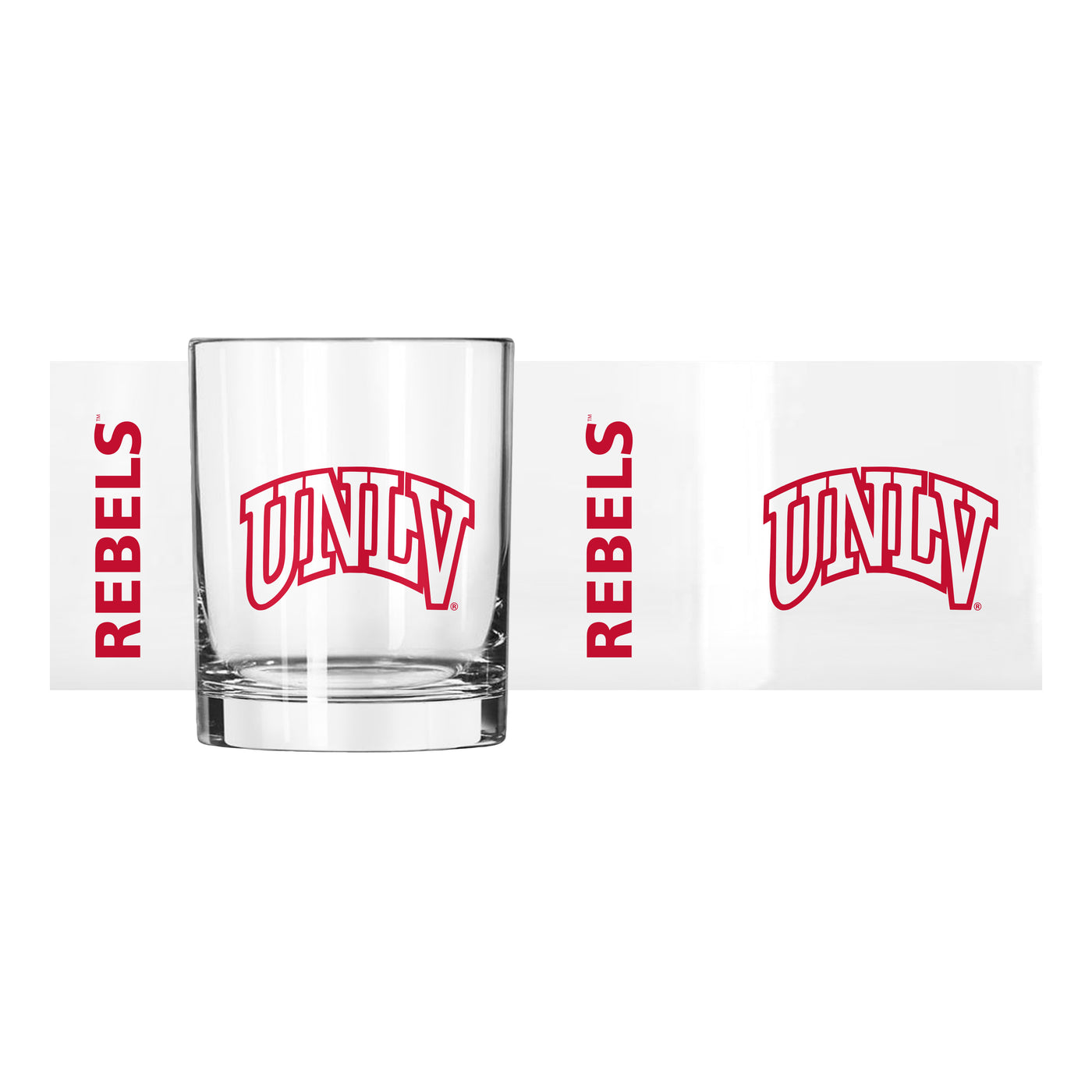 UNLV 14oz Gameday Rocks Glass