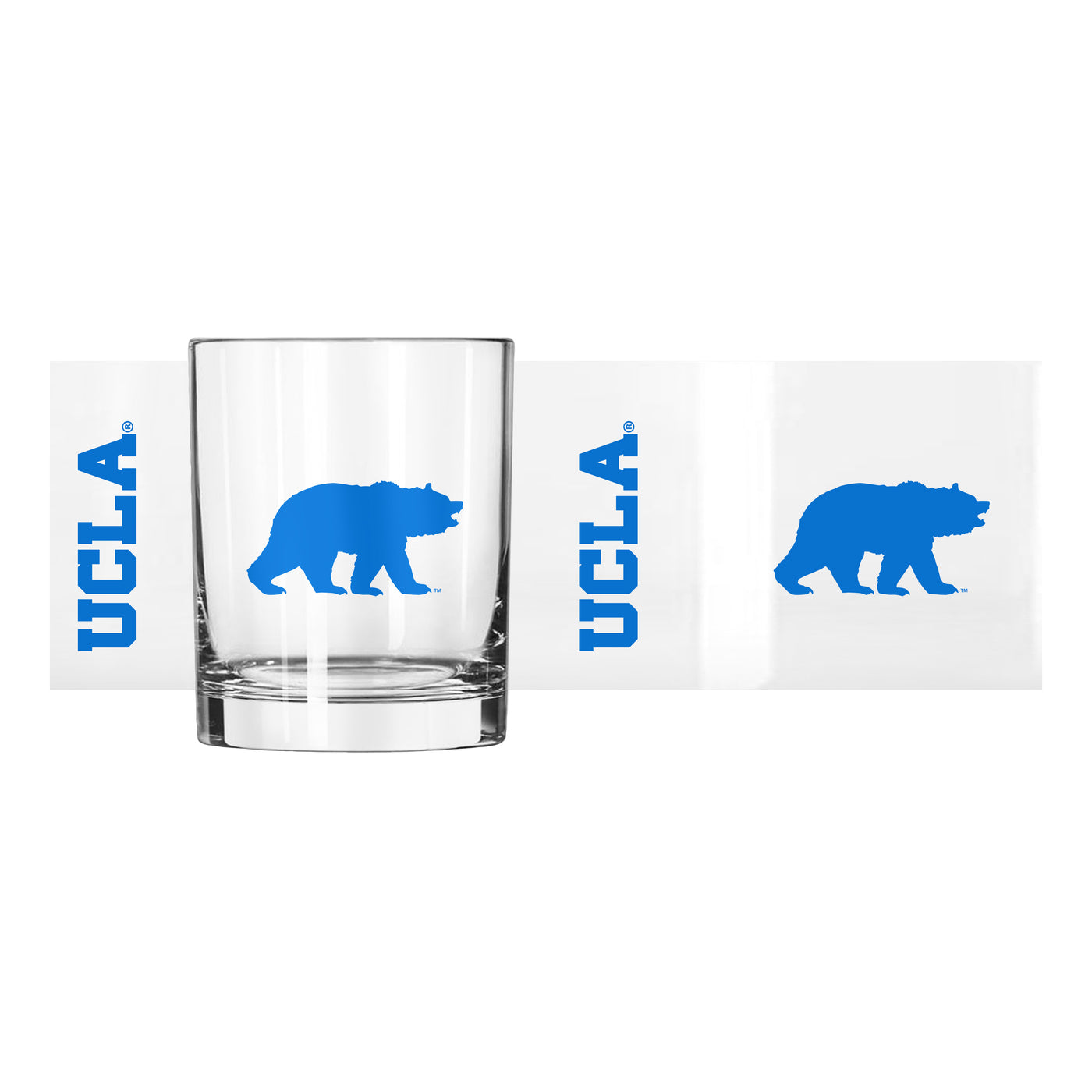 UCLA 14oz Gameday Rocks Glass