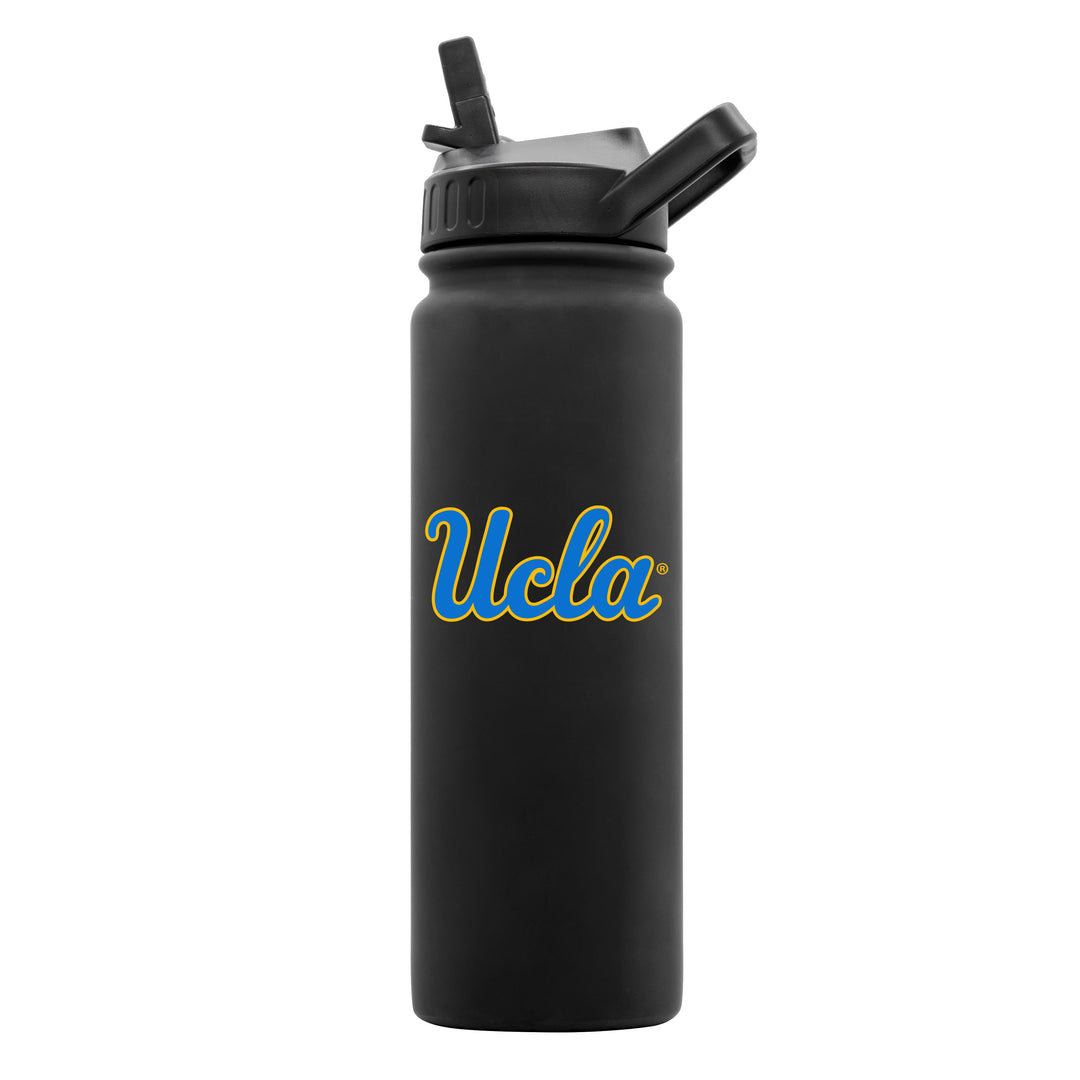 UCLA Black 24oz Soft Touch Dbl Wall Btl | Logo Brands