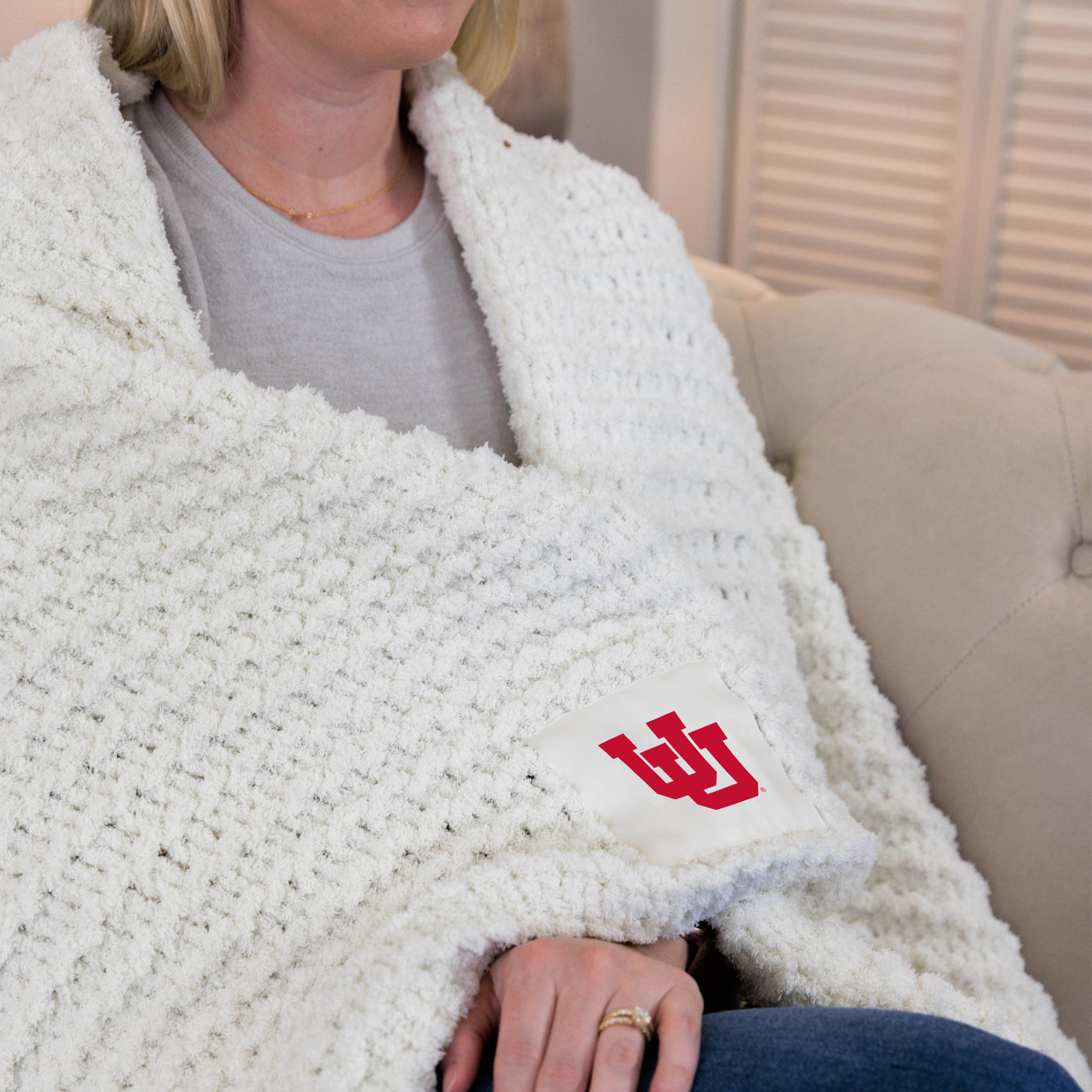 Utah Cable Knit Throw 50x60