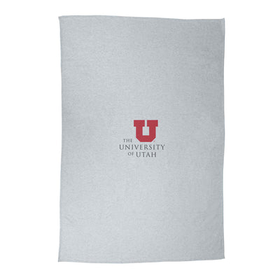 Utah Sublimated Sweatshirt Blanket