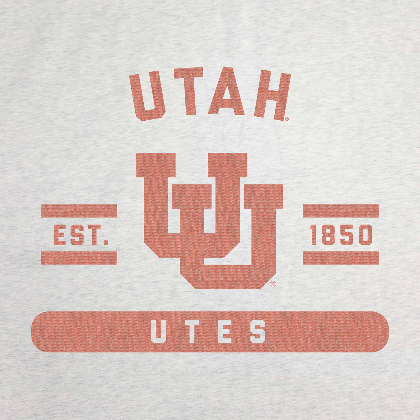 Utah Oatmeal Sweatshirt Blanket