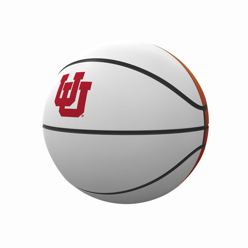 Utah Mini Size Autograph Basketball by Logo Brands for recreation, showing a small basketball with autograph space.