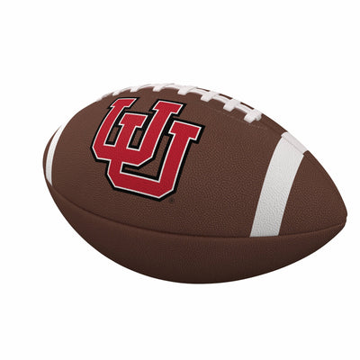 Utah Team Stripe Official-Size Composite Football