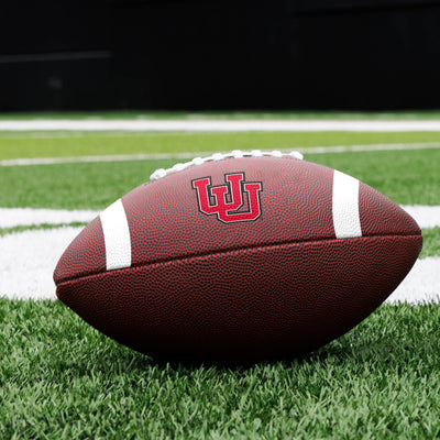 Utah Team Stripe Official-Size Composite Football