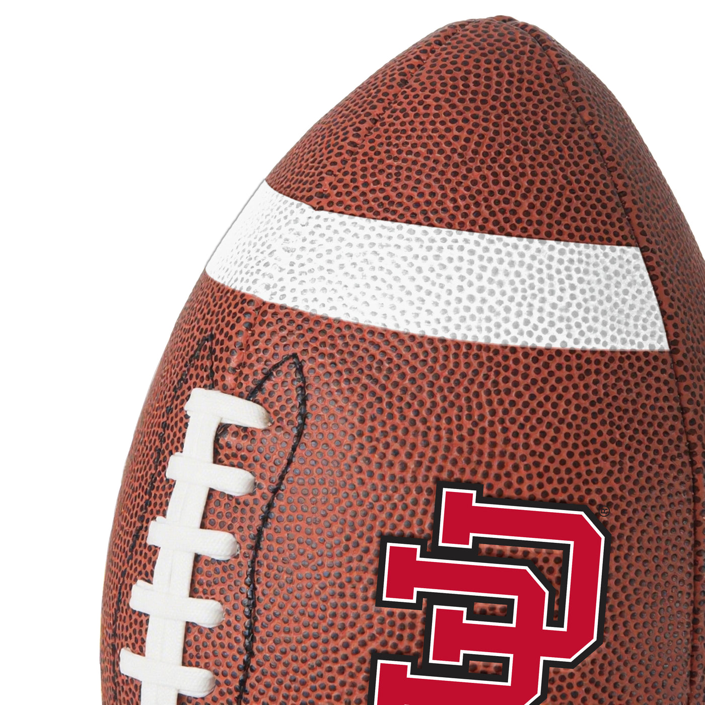 Utah Team Stripe Official-Size Composite Football